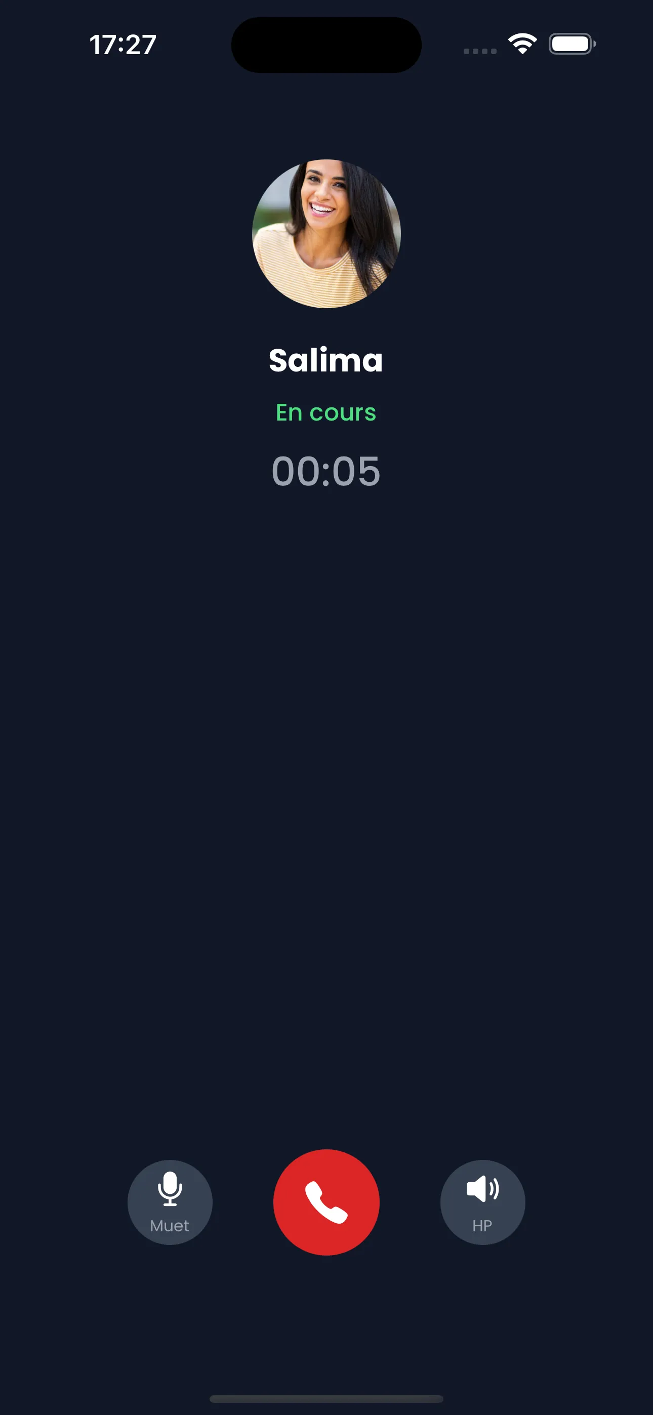 Des appels audio en toute confiance dans l'application mobile